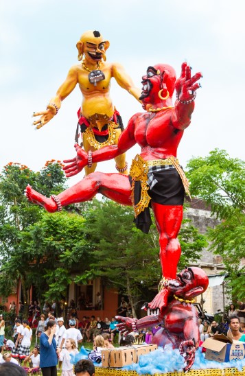ogoh ogoh Grand Istana Rama Kuta Bali ogoh ogoh