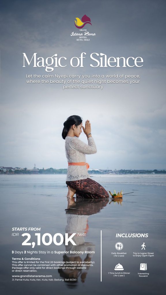 magic silence port Grand Istana Rama Kuta Bali